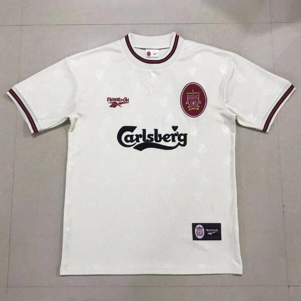 1996-97 Liverpool Retro Away Kit Soccer Jersey